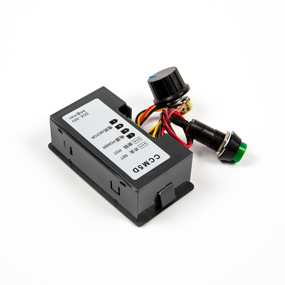 ШИМ регулятор скорости мотора CCM5D с цифровым дисплеем, 6/12/24в